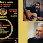 “La Balia Asciutta – Voci intime alla Bodeguita”, arriva Pietro Verna. Ospite d’onore Paolo Restuccia