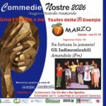 “Commedie Nostre”, la compagnia Gli Indimenticabili in scena il 7 marzo al Teatro delle Energie