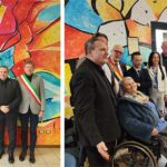 Un murale di 60 metri quadrati per ricordare le “morti bianche” : l’opera di Carlo Gentili inaugurata a Fermo