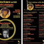 “La Balia Asciutta – Voci intime alla Bodeguita”, domenica 15 marzo c’è Marco Salvarani