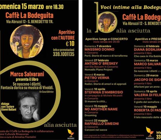 “La Balia Asciutta – Voci intime alla Bodeguita”, domenica 15 marzo c’è Marco Salvarani