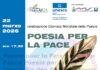 “Poesia per la Pace”, recital poetico-musicale il 22 marzo all’Auditorium Tebaldini
