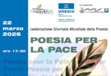 “Poesia per la Pace”, recital poetico-musicale il 22 marzo all’Auditorium Tebaldini