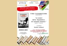 “Le ceneri della Repubblica”, appuntamento il 21 marzo con il libro di Pino Casamassima