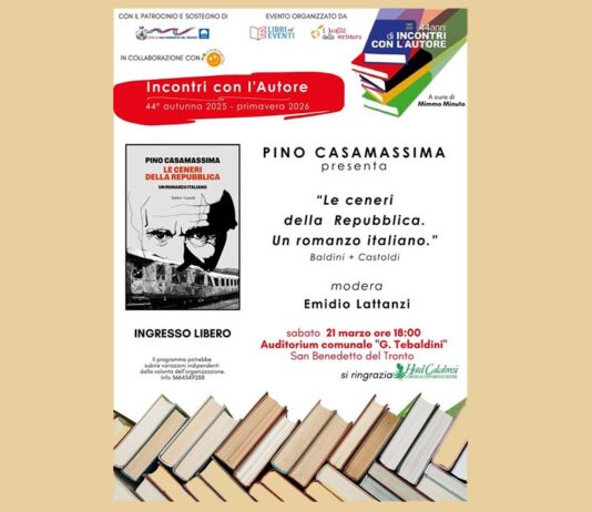 “Le ceneri della Repubblica”, appuntamento il 21 marzo con il libro di Pino Casamassima