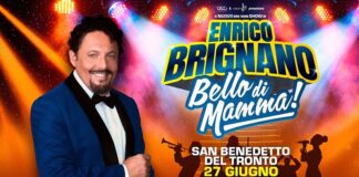 “Bello di mamma!”, Enrico Brignano in scena il 27 giugno all’Arena Mandela di San Benedetto