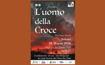“L’uomo della croce” torna a Pagliare del Tronto e apre la Settimana Santa