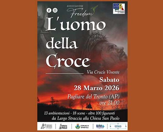 “L’uomo della croce” torna a Pagliare del Tronto e apre la Settimana Santa