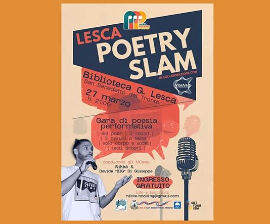 Il Poetry Slam torna a San Benedetto, appuntamento il 27 marzo alla Biblioteca Lesca