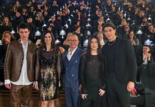 Marche sul red carpet, anteprima nazionale del film “Tradita” con Manuela Arcuri e Fernando Lindez