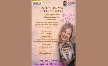 “Nel silenzio degli sguardi”, ad Acquaviva la nuova mostra di Monica Alberti dedicata a San Charbel