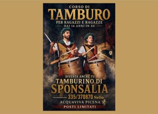 Palio del Duca di Acquaviva, aperte le iscrizioni per il corso di tamburino storico