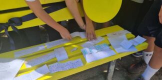 “Gina”, una panchina gialla per dire no al bullismo alla Scuola Primaria Piacentini