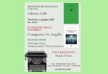 Sabrina Galli e Giampietro De Angelis protagonisti di un originale incontro letterario alla “Panoramica”