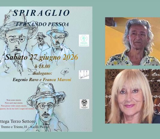 Ascoli Piceno, Eugenio Ravo e Franca Maroni dialogano sull’universo poetico di Fernando Pessoa