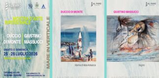 “Mare in verticale”, le opere di Duccio Di Monte e Giustino Massucci in mostra “Al Faro” di Alba Adriatica