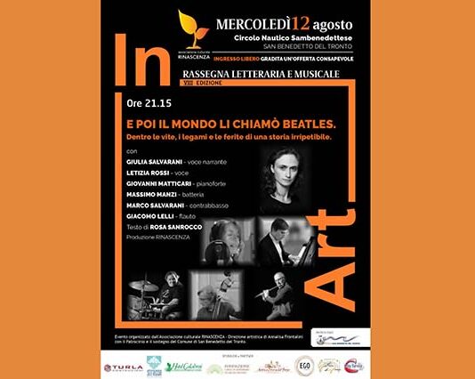 In Art, “E poi il mondo li chiamò Beatles”: il 12 agosto al Circolo Nautico in scena la storia di una leggenda