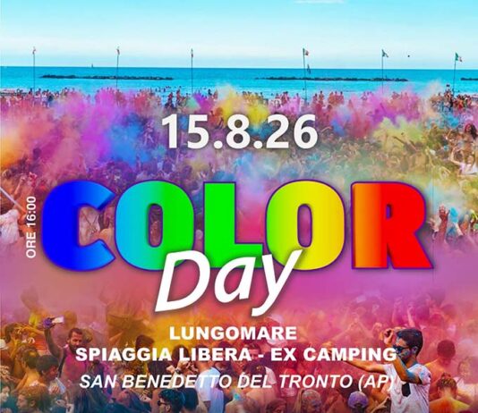 “Color Day”, a Ferragosto la spiaggia di San Benedetto si riempie di musica